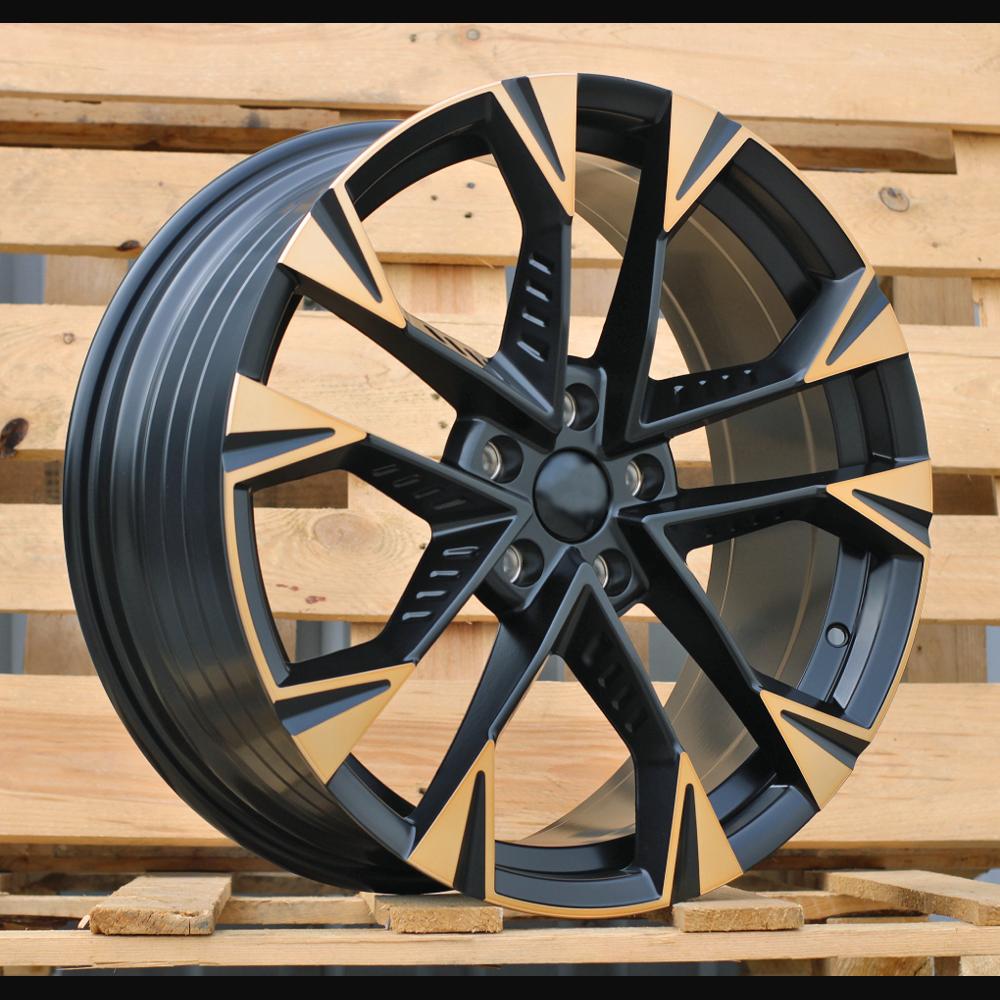 Wheel R18x8J  5X112  ET  40  57.1  YF1150  Black Polished Half Matt Cooper (MBHMC)  For CUPRA  (P1+K7)  (HYBRID FORGED)
