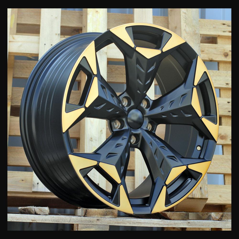 Wheel R18x8J  5X112  ET  38  57.1  YF5717  Black Polished Half Matt Cooper (MBHMC)  For CUPRA  (P1)  (HYBRID FORGED)