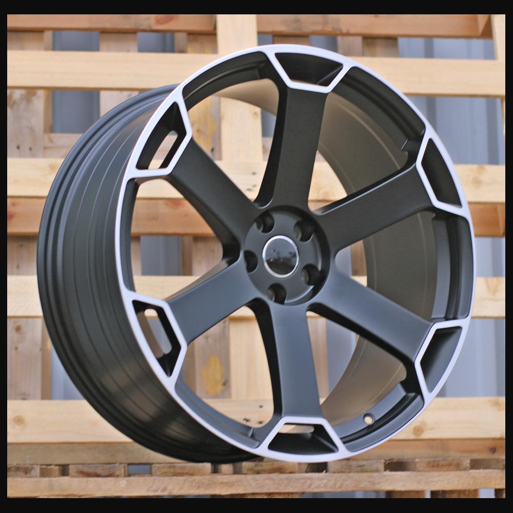 Wheel R22x10J  5X112  ET  20  66.5  YF6149  Satin Black (SB)  For AUD  (K7)  (HYBRID FORGED)