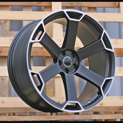 Wheel R22x10J  5X112  ET  20  66.5  YF6149  Satin Black (SB)  For AUD  (K7)  (HYBRID FORGED)