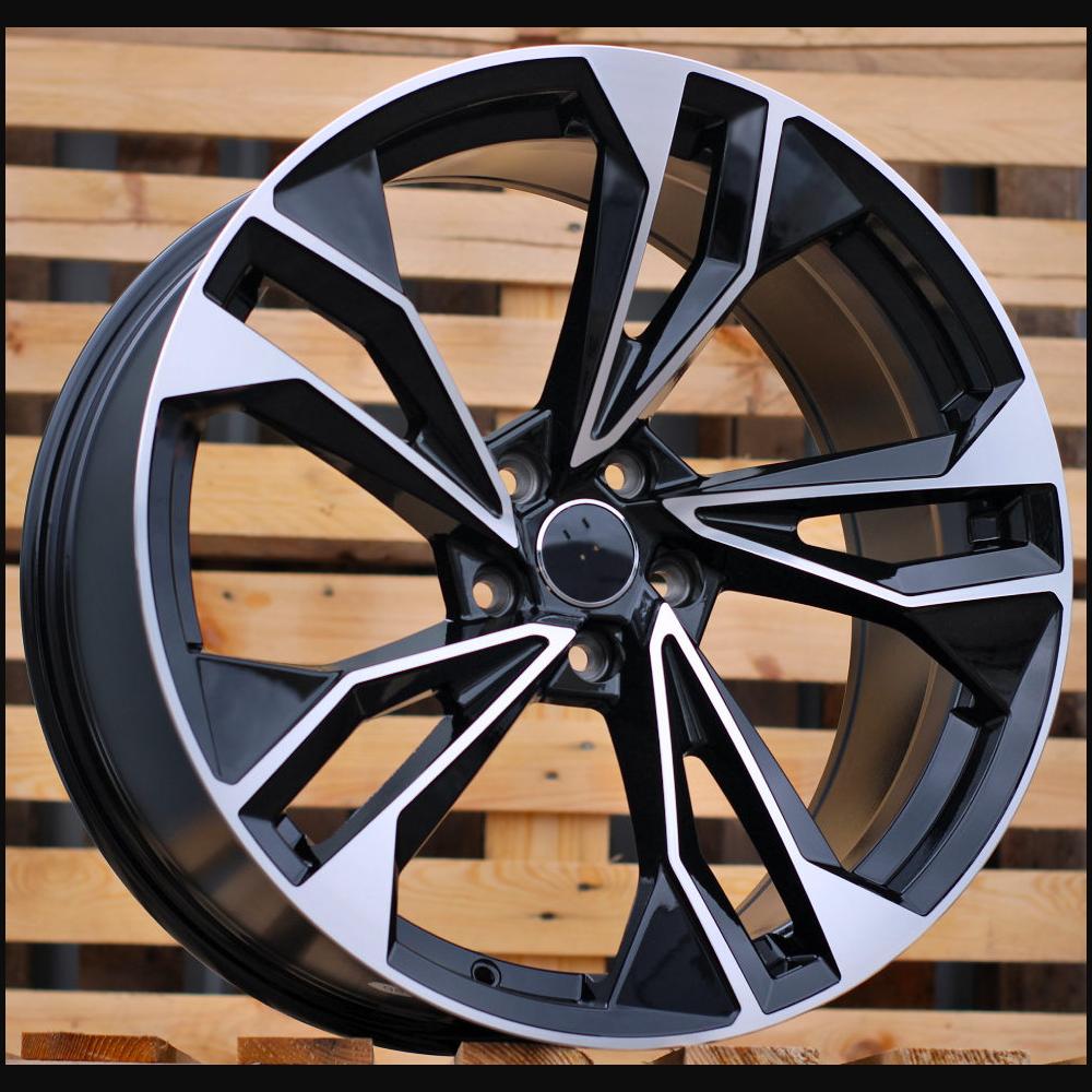 Wheel R17x7.5J  5X112  ET  35  66.5  I5493  (YF5493)  Black Polished (MB)  For AUD  (Z4)  (HYBRID FORGED)