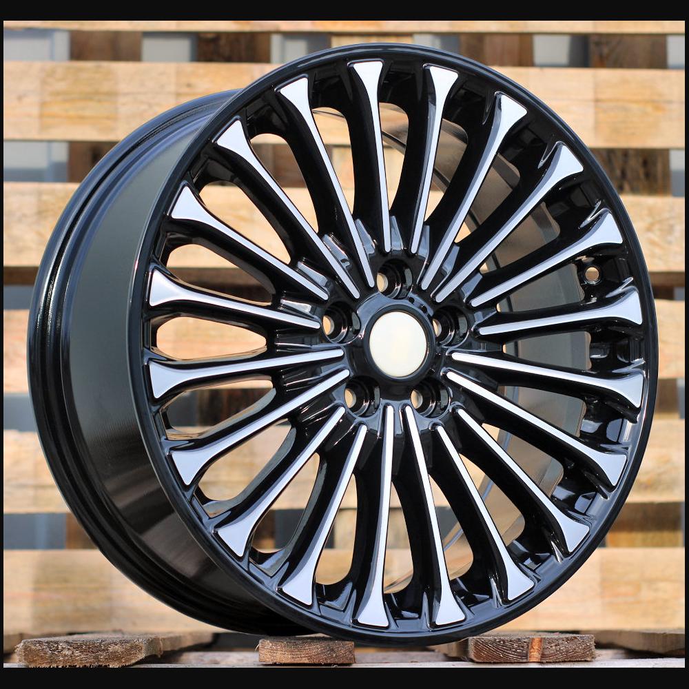 Wheel R18x8J  5X108  ET  55  63.4  Y0056  Black Polished (MB)  For FORD  (R)