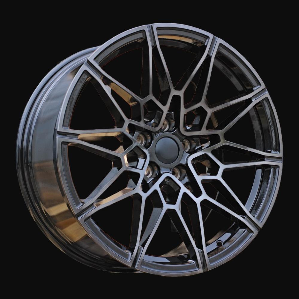Cerchio R19x9J  5X112  ET  40  66.6  B1674  (H3143F)  Black+Tinted Face (BLTF)  For BMW