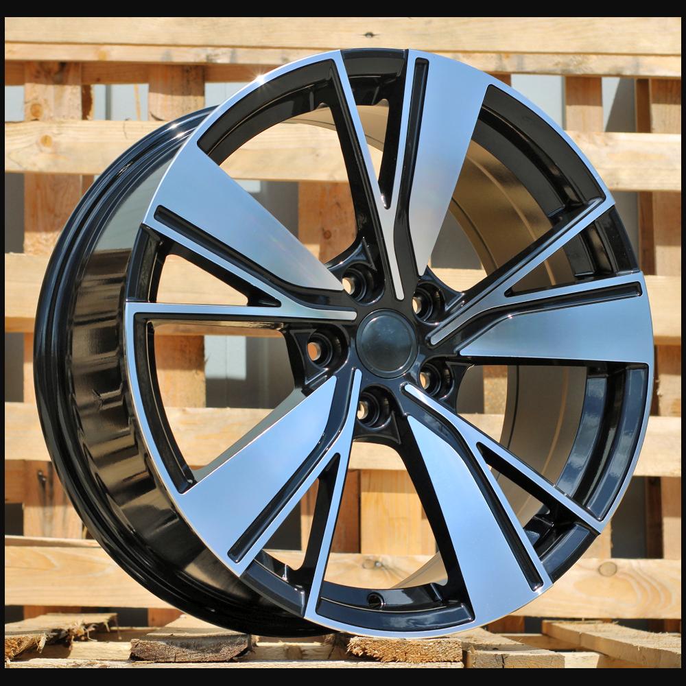 Wheel R18x8J  5X112  ET  45  57.1  B1988  Black Polished (MB)  For VW  (Z1)  ((AKC 90 Eur))