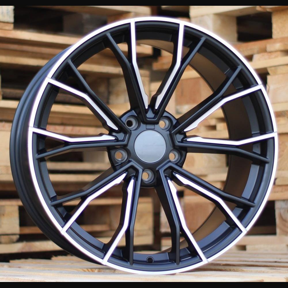 Wheel R20x8.5J  5X120  ET  33  72.6  A5385  (INS0220)  Black Half Matt (BLHM)  For BMW  (Z5)  (Milling Rear+Front)
