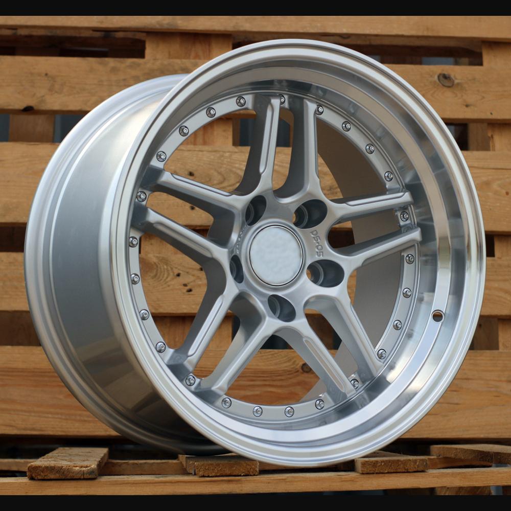 Wheel R17x8.5J  5X120  ET  20  74.1  A5863  Silver+Polished Lip (SP)  For BMW  (P)  (Only Rear+Front)