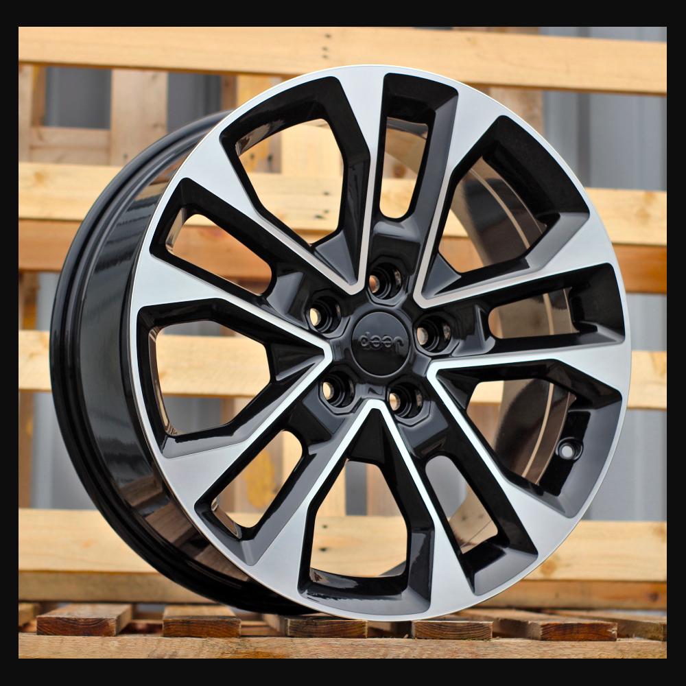 Wheel R20x8.5J  5X127  ET  50  71.5  A5914  Black Polished (MB)  For JEEP  (P)