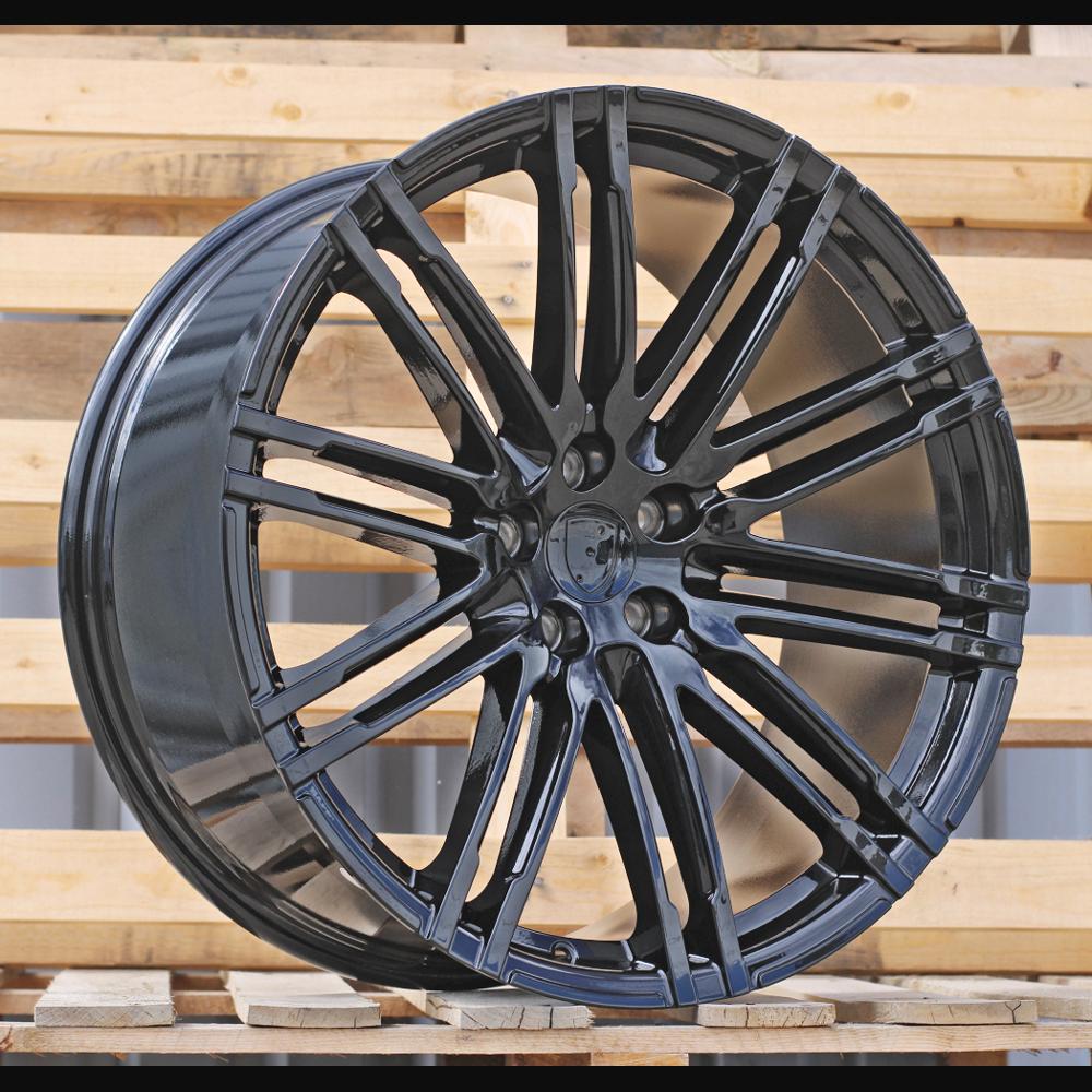 Wheel R21x9J  5X112  ET  26  66.6  B1026  (D1041)  Full Black (FB)  For PORCH  (K7)  (Rear+Front)