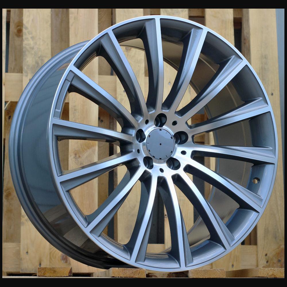 Wheel R19x9.5J  5X112  ET  43  66.6  B1048  (FBX125)  Grey Polished (MG)  For MER  (M)  (HYBRID FORGED Front+Rear)