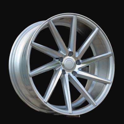 Felge R20x10J  5X112  ET  38  66.5  B1059  Machined Silver (MS)  For RACIN  (Z7)  (LEFT SIDE (Style Vossen)Front+Rear)