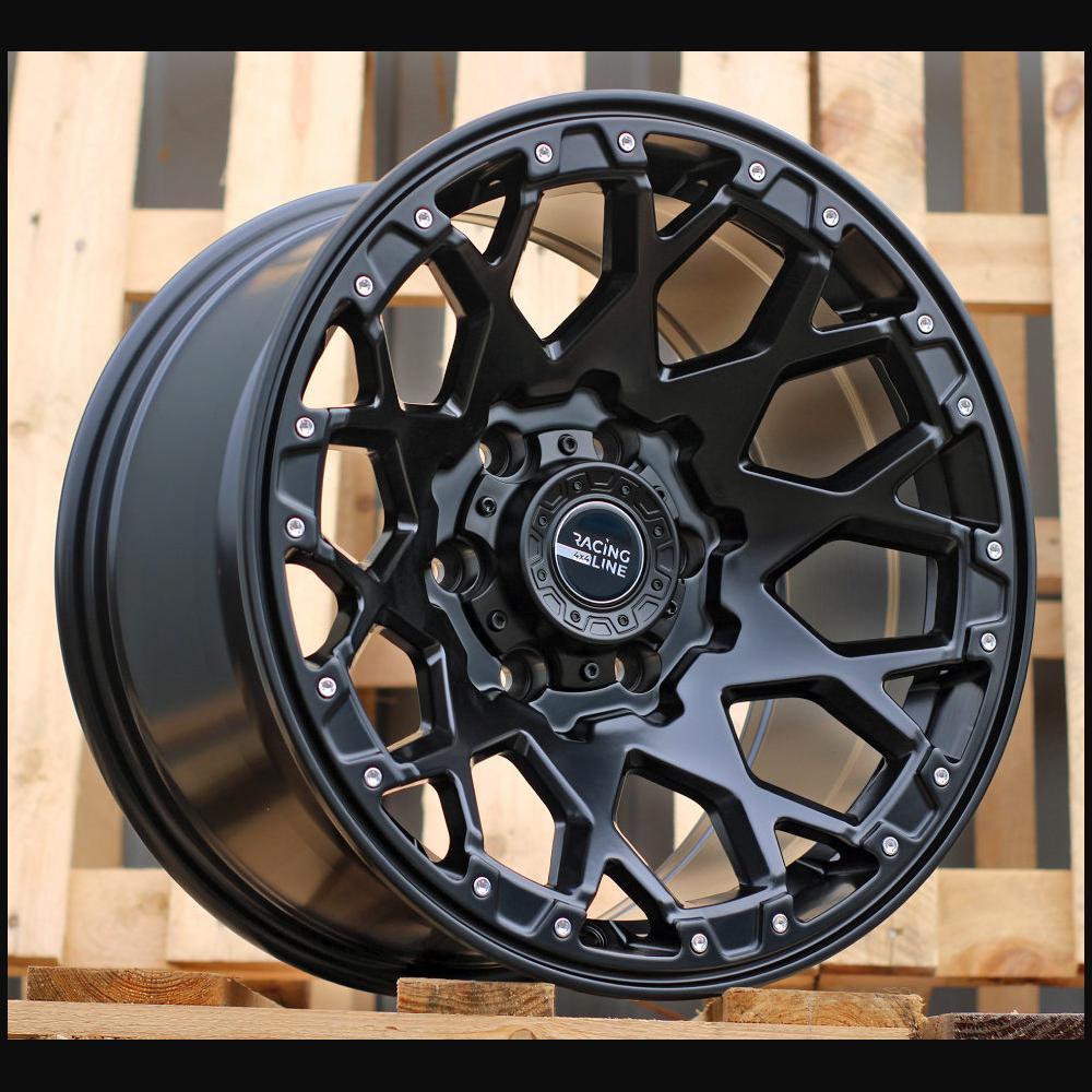 Wheel R17x9J  6X139.7  ET  M6  87.1  B1108  Black Half Matt (BLHM)  For 4X4  (R)