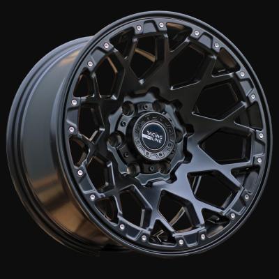 Felge R17x9J  6X139.7  ET  M6  87.1  B1108  Black Half Matt (BLHM)  For 4X4  (R)