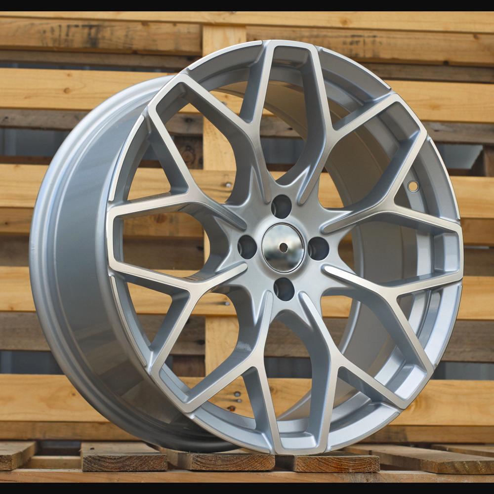Wheel R18x8J  4X100  ET  30  60.1  B1449  Machined Silver (MS)  For SMART  (K7)  ((AKC 55 Eur) HAXER Front+Rear)