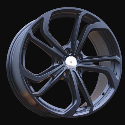 Llanta R19x8J  5X112  ET  45  57.1  B1525  Black Half Matt (BLHM)  For VW  (Z2)