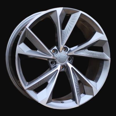 Llanta R21x9J  5X112  ET  31  66.5  B1566  (H861F)  Grey Polished (MG)  For AUD  (Z6)  (HYBRID FORGED)