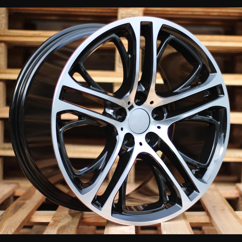 Wheel R20x8.5J  5X120  ET  38  72.6  B1600  Black Polished (MB)  For BMW  (Z1)  (Rear+Front For BMW X3)