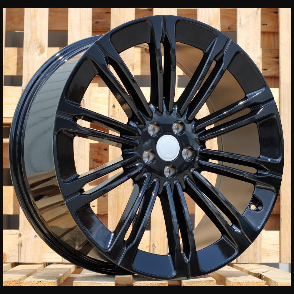 Wheel R22x9.5J  5X108  ET  42  63.3  B1808  (FBX190)  Black (BL)  For LAND  (P2)  (HYBRID FORGED)