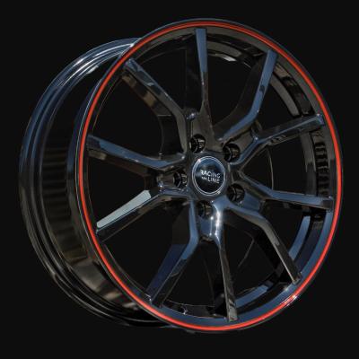 Felge R17x7J  5X105  ET  40  56.6  B5253  Black+Red Line (BR)  For RACIN  (L3)  ((AKC 80 Eur))