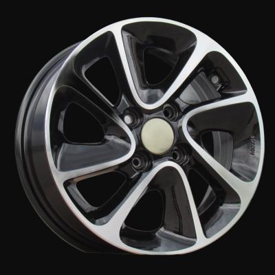Cerchio R14x5J  4X100  ET  41  54.1  B5387  Black Polished (MB)  For HYUND  (K4)