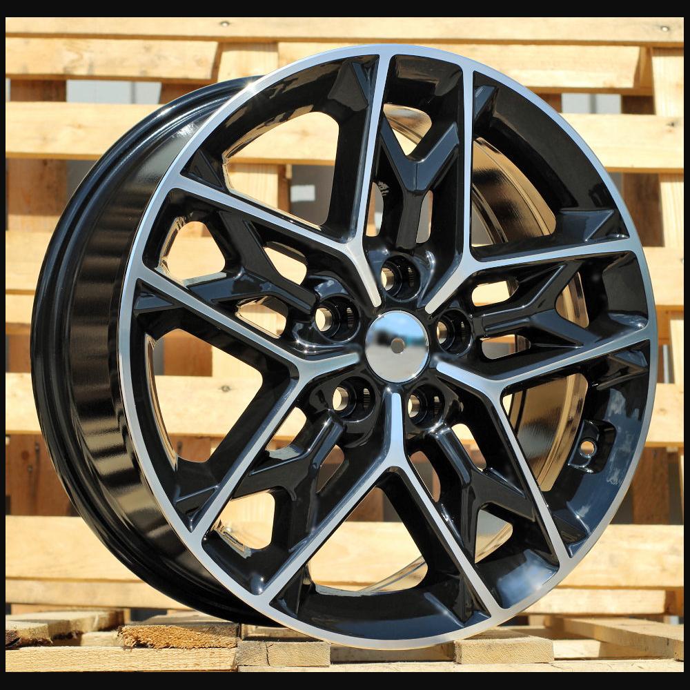 Wheel R18x7.5J  5X114.3  ET  48  67.1  B5567  Black Polished (MB)  For KIA  (R)