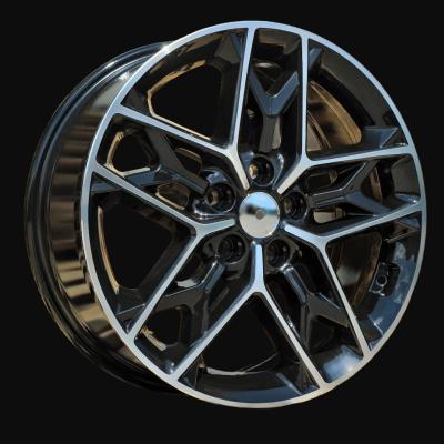 Llanta R18x7.5J  5X114.3  ET  48  67.1  B5567  Black Polished (MB)  For KIA  (R)