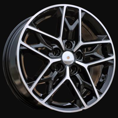 Llanta R17x7J  5X114.3  ET  48  67.1  B5567  Black Polished (MB)  For KIA  (L6+K2+R)