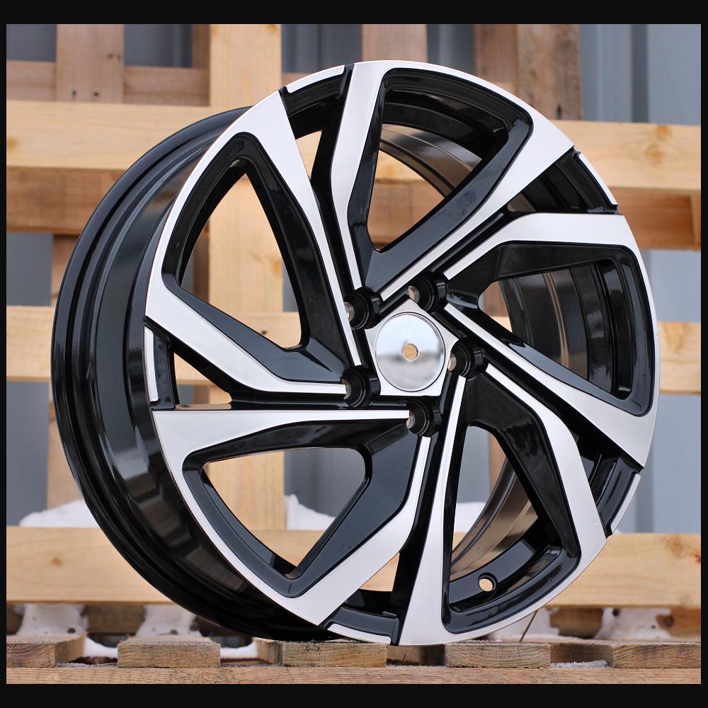 Wheel R16x6.5J  5X114.3  ET  41  66.1  B5762  Black Polished (MB)  For RENAU  (R+K2+P)