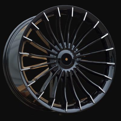 Felge R18x9.5J  5X120  ET  38  72.6  BK273  Black Polished (MB)  For BMW  (K2+K4+Z4+Z7)  (ALPINA Style Rear+Front)