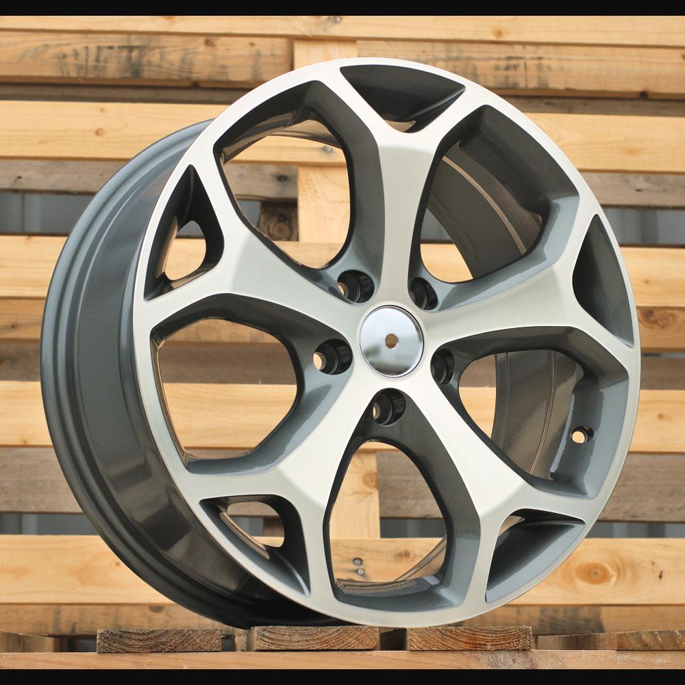 Wheel R16x6.5J  5X108  ET  50  63.4  BK386  Grey Polished (MG)  For FORD  (R+K4)