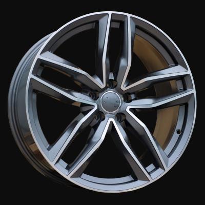 Felge R16x7J  5X112  ET  39  66.5  BK690  (A5215)  Grey Polished (MG)  For AUD  (P+L4)
