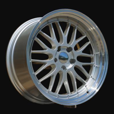 Диск R19x9.5J  5X120  ET  20  74.1  BK848  Silver+Polished Lip (SP)  For BMW  (K4+M)  (BBS Style Rear+Front)