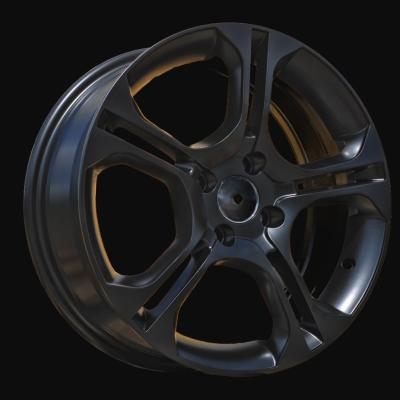 Cerchio R16x6.5J  4X100  ET  37  60.1  BK875  Black Half Matt (BLHM)  For RENAU  (L1)