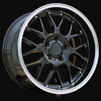 Диск R18x8J  5X120  ET  35  72.6  BY773  Black+Polished Lip (BLPL)  For BMW  (Z2+Z6)  (REAR+FRONT)