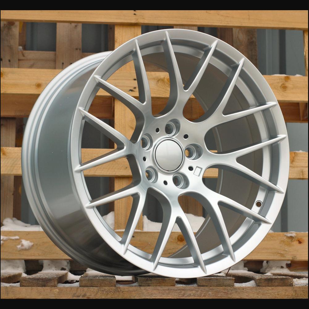 Wheel R19x8.5J  5X120  ET  34  72.6  BY956  (IN3646F)  Silver Shining (SS)  For BMW  (Z7)  (HYBRID FORGED Rear+Front)