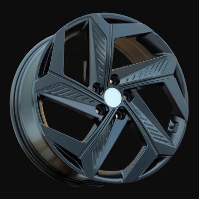Llanta R19x7.5J  5X114.3  ET  51  67.1  D1926  (BK1224)  Black Half Matt (BLHM)  For HYUND  (K4+Z4)  (NEW MODEL)