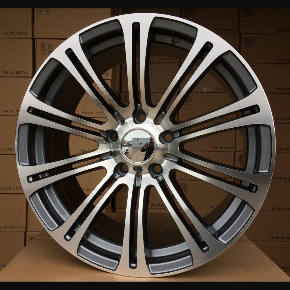 Wheel R17x7.5J  5X120  ET  34  72.6  E568  (BK139)  Grey Polished (MG)  For BMW  (R)  ((AKC 75 Eur))