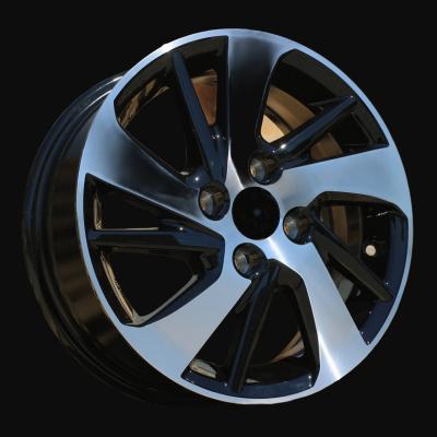 Cerchio R15x5.5J  4X100  ET  45  54.1  F0458  (SW121)  Black Polished (MB)  For TOYOT  (P1)
