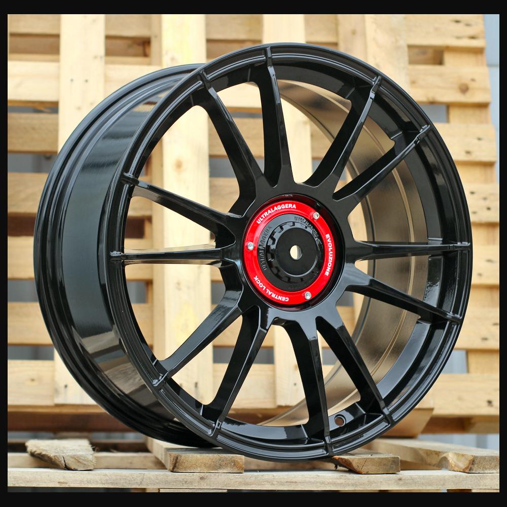Wheel R19x8.5J  10X108/114.3  ET  40  67.1  F9713  Black (BL)  For RACIN  (Z2)  (HYBRID FORGED OZ Style)