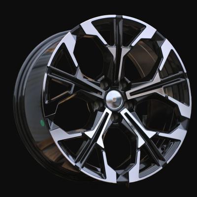 Llanta R19x9J  5X112  ET  35  66.6  F9735  Black Polished (MB)  For BMW  (K8)  (NEW Model Rear+Front)