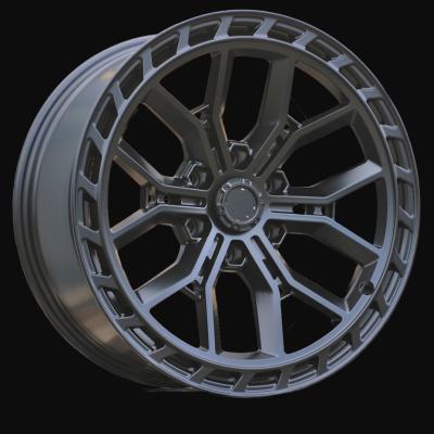 Felge R20x9J  6X139.7  ET  15  106.1  FA655  Black Half Matt (BLHM)  For RACIN  (Z2)  (HYBRID FORGED)