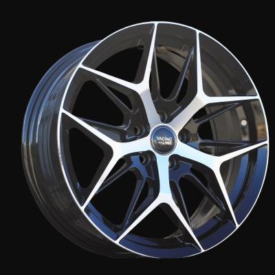 Cerchio R17x7J  5X108  ET  40  67.1  FBX114  Black Polished (MB)  For RACIN  (M)  ((AKC 80 Eur)HYBRID FORGED)