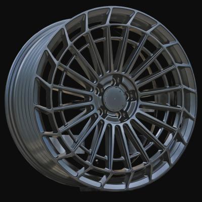 Ratlankis R20x9.5J  5X112  ET  43  66.6  FBX162  Black Half Matt (BLHM)  For MER  (Z5)  (HYBRID FORGED)