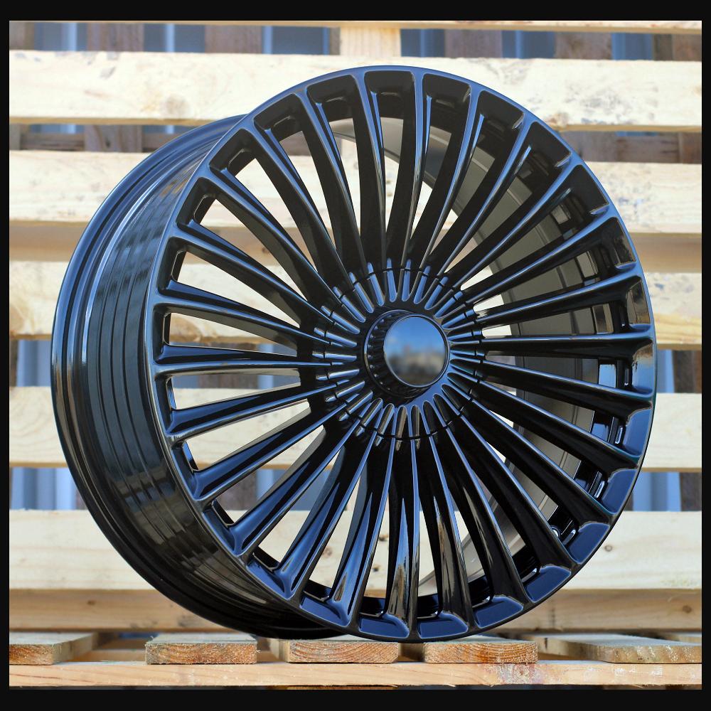Wheel R19x9.5J  5X112  ET  45  66.6  FBX202  Gloss Black (GB)  For MER  (P1)  (HYBRID FORGED)