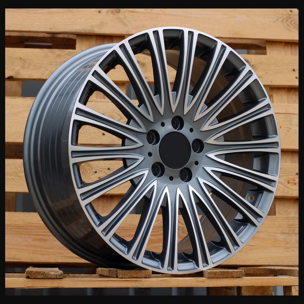 Wheel R18x8J  5X112  ET  43  66.6  FBX210  Grey Polished (MG)  For MER  (Z5)  ((AKC 90 Eur) HYBRID FORGED)