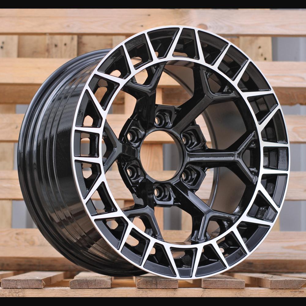 Wheel R17x9J  6X139.7  ET  0  110.1  FBX229  Black Polished (MB)  For 4X4  (M)  (HYBRID FORGED)