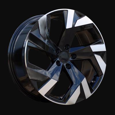 Ratlankis R19x8J  5X112  ET  40  57.1  FBX230  Black Polished (MB)  For SKODA  (K8)  (HYBRID FORGED)