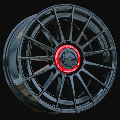 Ratlankis R19x8.5J  5X112  ET  40  66.5  FBX298  Black (BL)  For RACIN  (Z7)  (HYBRID FORGED Style OZ)
