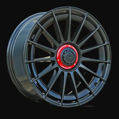 Ratlankis R19x8.5J  5X112  ET  35  66.5  FBX298  Black Half Matt (BLHM)  For RACIN  (M+P2+Z5)  (HYBRID FORGED Style OZ)