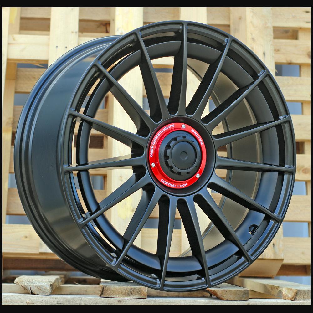 Wheel R18x8J  10X100/112  ET  40  73.1  FBX298  Black Half Matt (BLHM)  For RACIN  (Z7)  (HYBRID FORGED Style OZ)