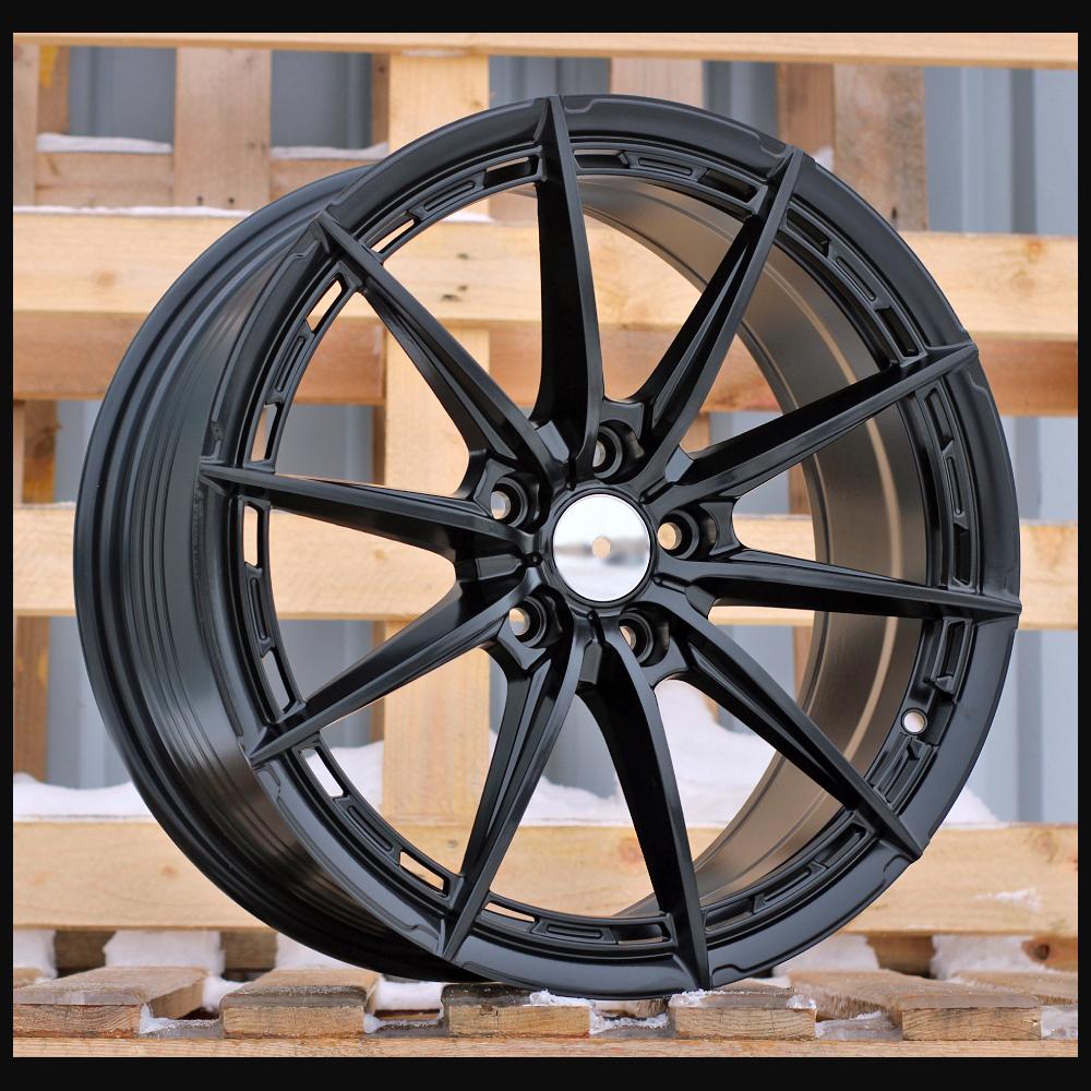 Wheel R18x8J  5X114.3  ET  40  67.1  FBX414  Black Half Matt (BLHM)  For RACIN  (P2)  (HYBRID FORGED)